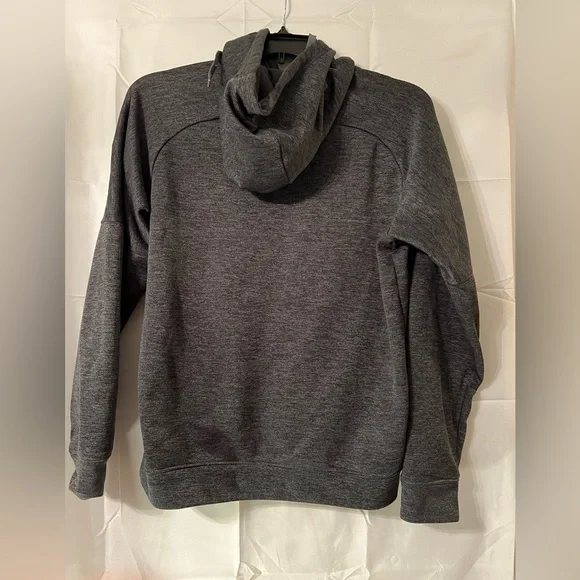 Adidas Men’s Hoodie Sz M dark heather gray - Picture 2 of 5